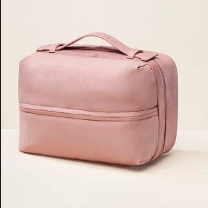 Rare Beauty Soft Pink Puffy Cosmetic Bag